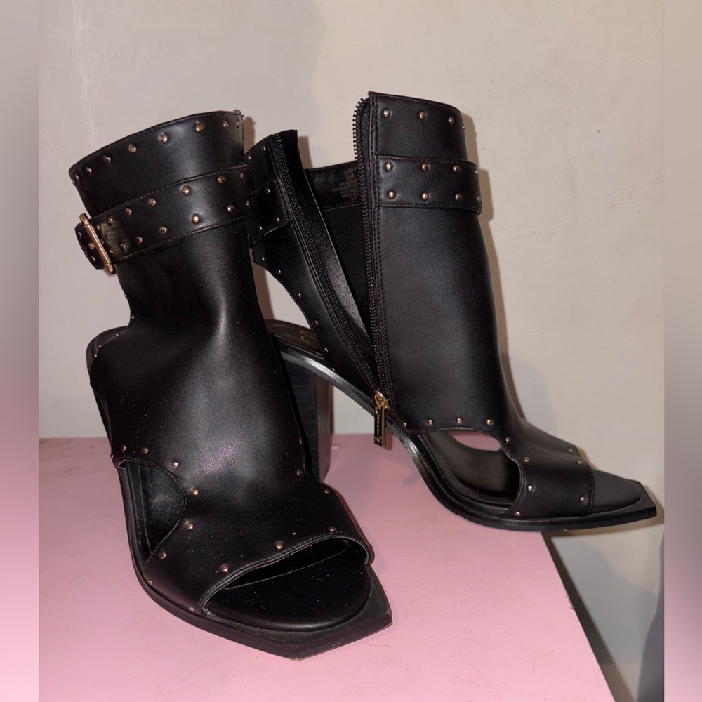 Jessica Simpson Black chunky Heeled Boots